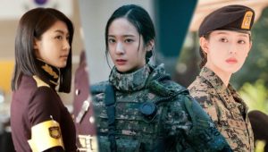 3 chị đại quân nhân ngầu bá cháy ở phim Hàn